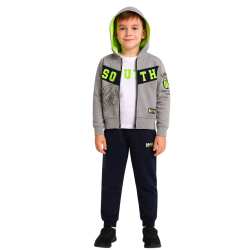 TUTA DA MASCHIO DA 4 A 12 ANNI IN COTONE