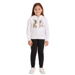 TUTA BAMBINA CON T-SHIRT IN COTONE...