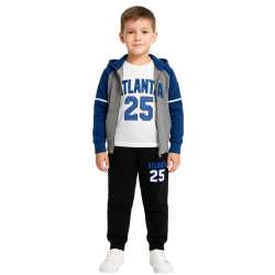 TUTA FELPATA DA MASCHIO 4 A 12 ANNI