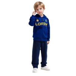 TUTA CALDO COTONE DA MASCHIO 4 A 12 ANNI